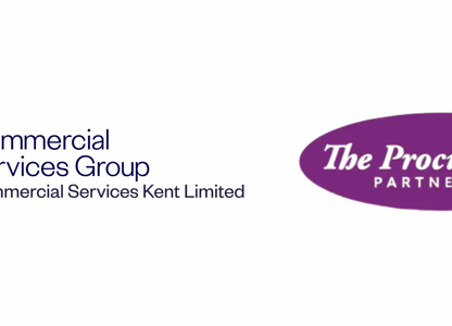 Commercial services group & The procurement partnership logos